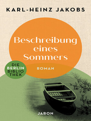 cover image of Beschreibung eines Sommers